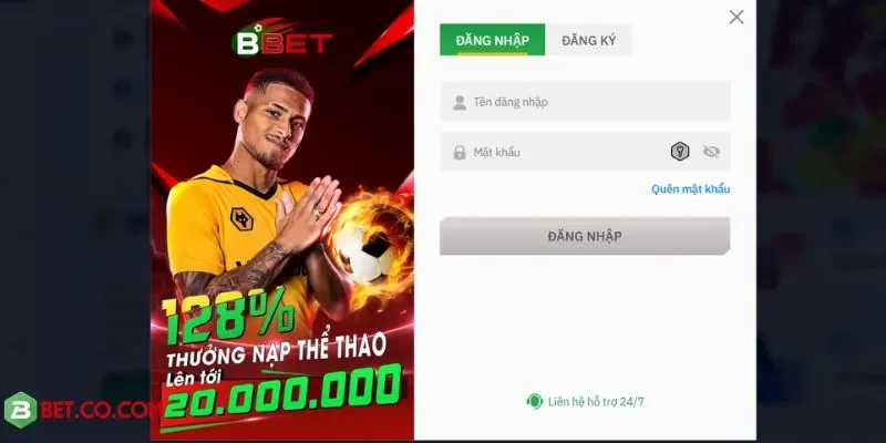 Đăng nhập BBET an toàn – trải nghiệm kho game đa dạng, hấp dẫn