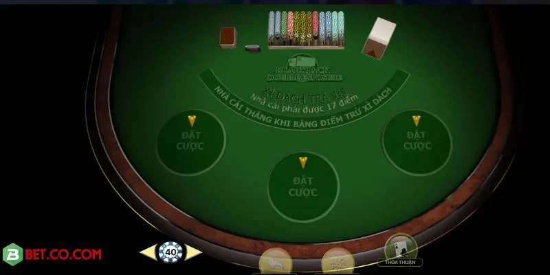 Trải nghiệm bàn blackjack VIP tại BBET với hình ảnh sắc nét